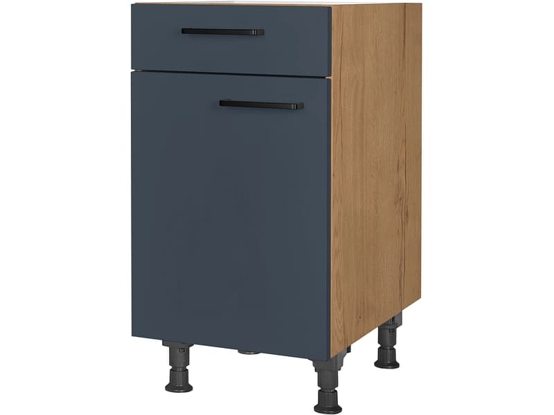 MODUSET Küchenunterschrank EASYTOUCH 45x58x87cm fjordblau