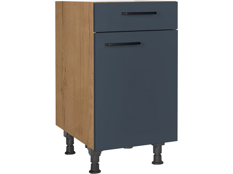 MODUSET Küchenunterschrank EASYTOUCH 45x58x87cm fjordblau
