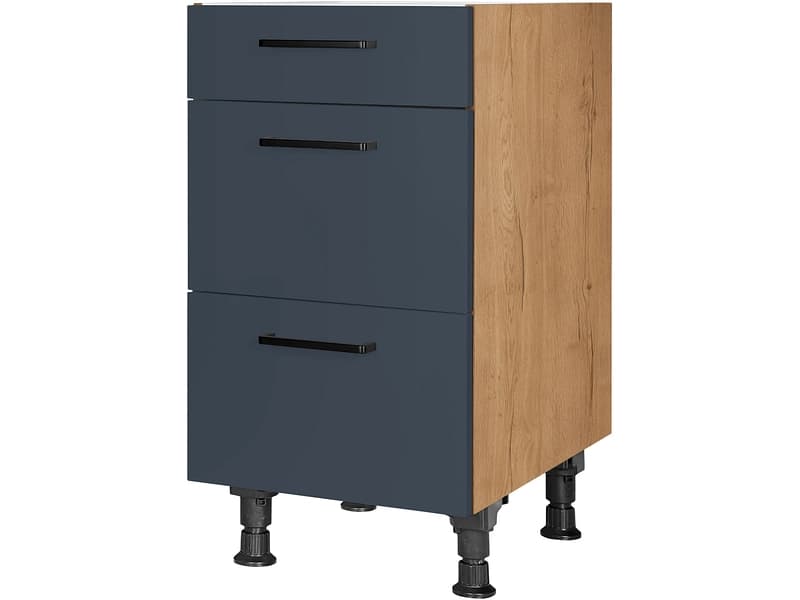 MODUSET Küchenunterschrank EASYTOUCH 45x58x87cm fjordblau