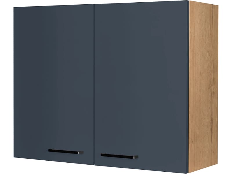 MODUSET Küchenoberschrank EASYTOUCH 90x37x72cm fjordblau