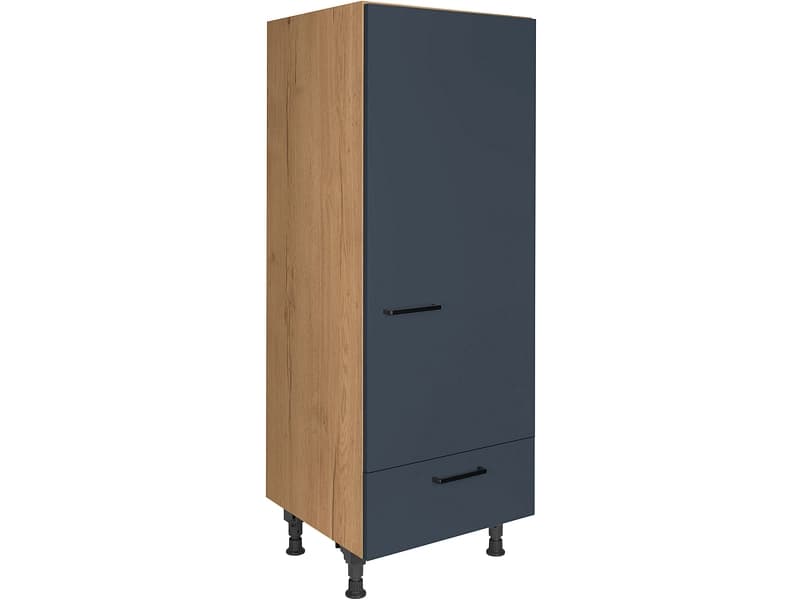 MODUSET Kühlschrank-Hochschrank EASYTOUCH 60x58x166cm fjordblau