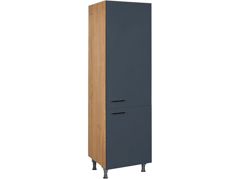 MODUSET Küchenhochschrank EASYTOUCH 60x58x217cm fjordblau