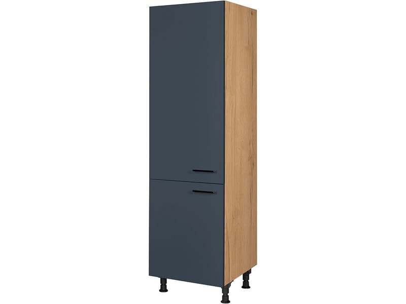 MODUSET Kühlschrank-Hochschrank EASYTOUCH 60x58x217cm fjordblau