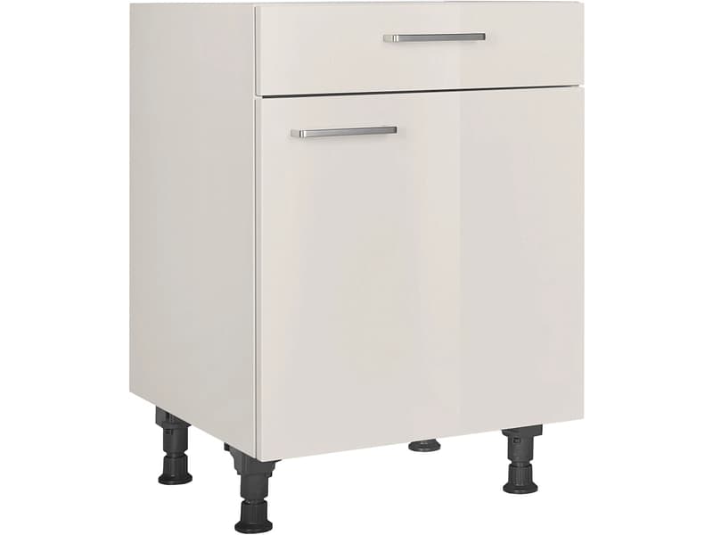 MODUSET Küchenunterschrank FLASH 60x58x87cm seidengrau