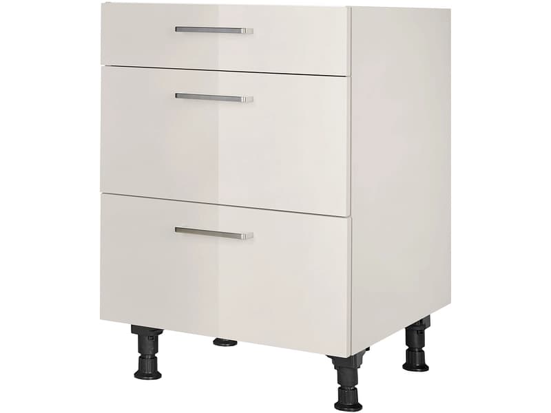 MODUSET Küchenunterschrank FLASH 60x58x87cm seidengrau