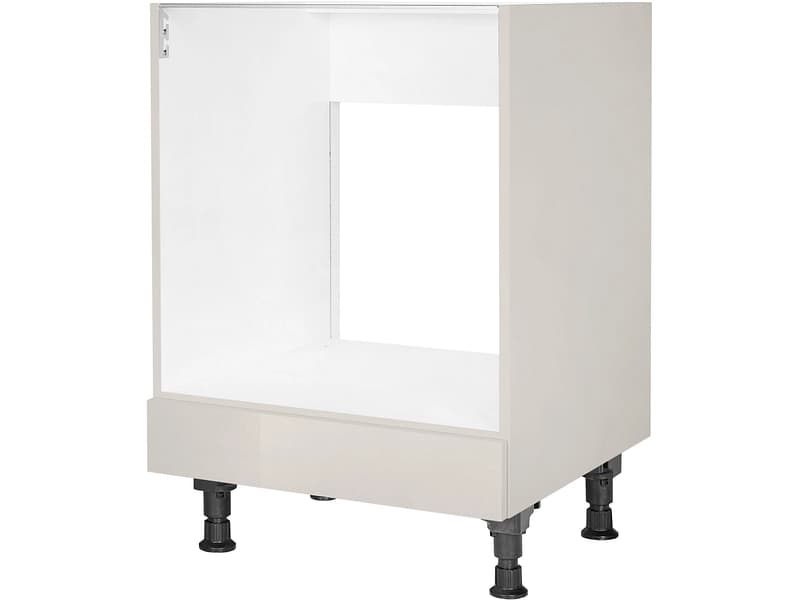 MODUSET Backofenunterschrank FLASH 60x58x87cm seidengrau