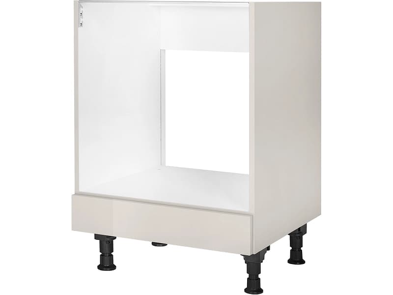 MODUSET Backofenunterschrank FLASH 60x58x87cm seidengrau