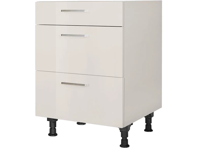 MODUSET Küchenunterschrank FLASH 60x58x87cm seidengrau