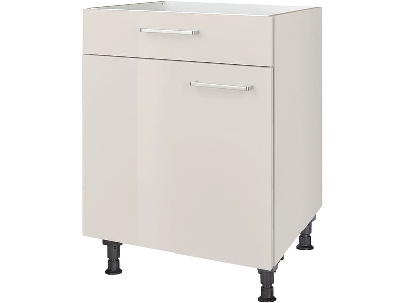 MODUSET Küchenunterschrank FLASH 60x58x87cm seidengrau