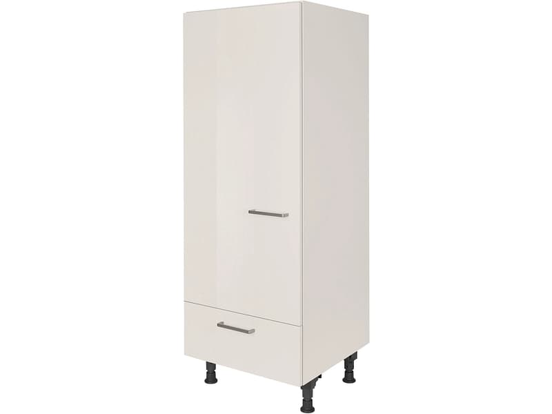 MODUSET Kühlschrank-Hochschrank FLASH 60x58x166cm seidengrau