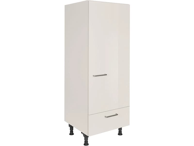 MODUSET Kühlschrank-Hochschrank FLASH 60x58x166cm seidengrau