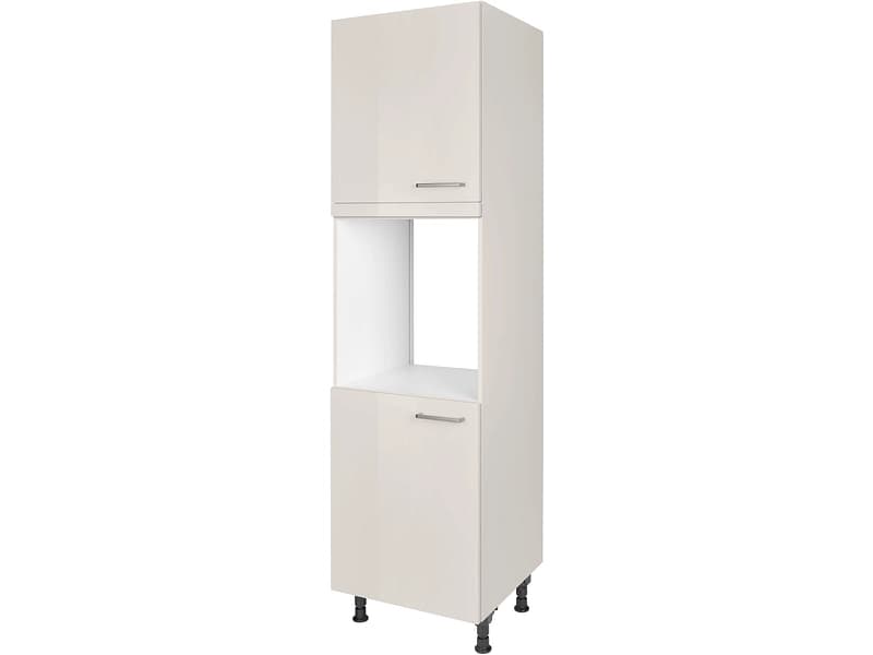 MODUSET Backofen-Hochschrank FLASH 60x58x217cm seidengrau