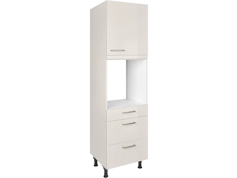 MODUSET Backofen-Hochschrank FLASH 60x58x217cm seidengrau