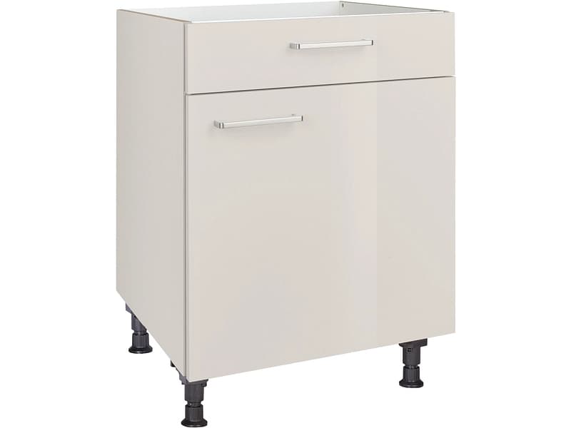 MODUSET Küchenunterschrank FLASH 60x58x87cm seidengrau