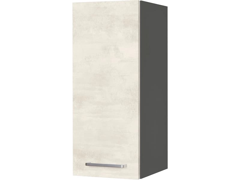 MODUSET Küchenoberschrank RIVA 30x37x72cm weissbeton