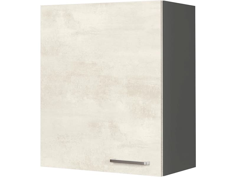 MODUSET Küchenoberschrank RIVA 60x37x72cm weissbeton
