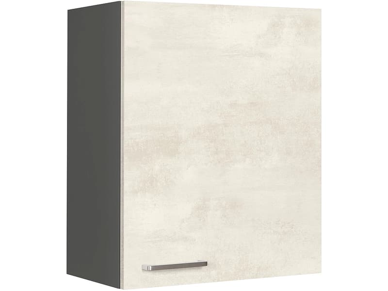 MODUSET Küchenoberschrank RIVA 60x37x72cm weissbeton