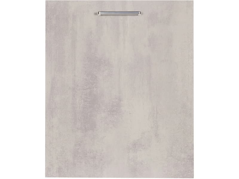 MODUSET Geschirrspülerfront RIVA 45x58x87cm beton grau
