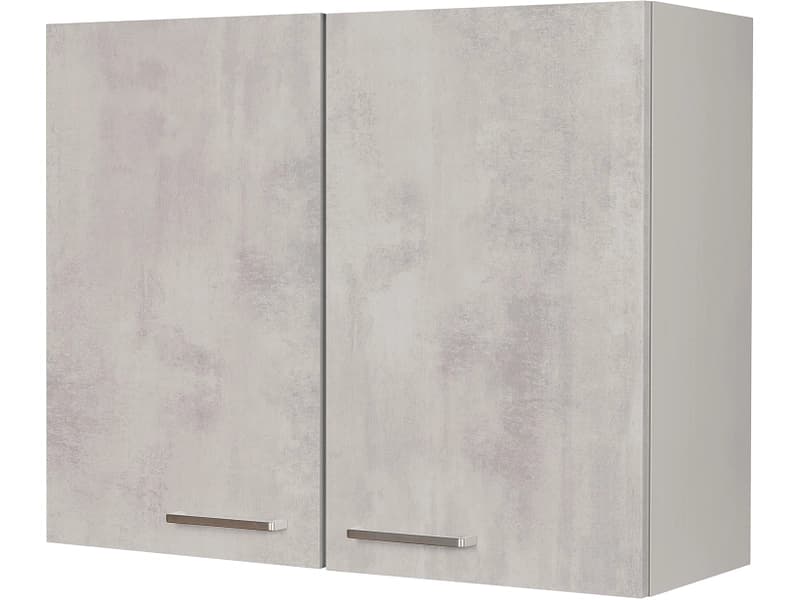MODUSET Küchenoberschrank RIVA 90x37x72cm beton grau