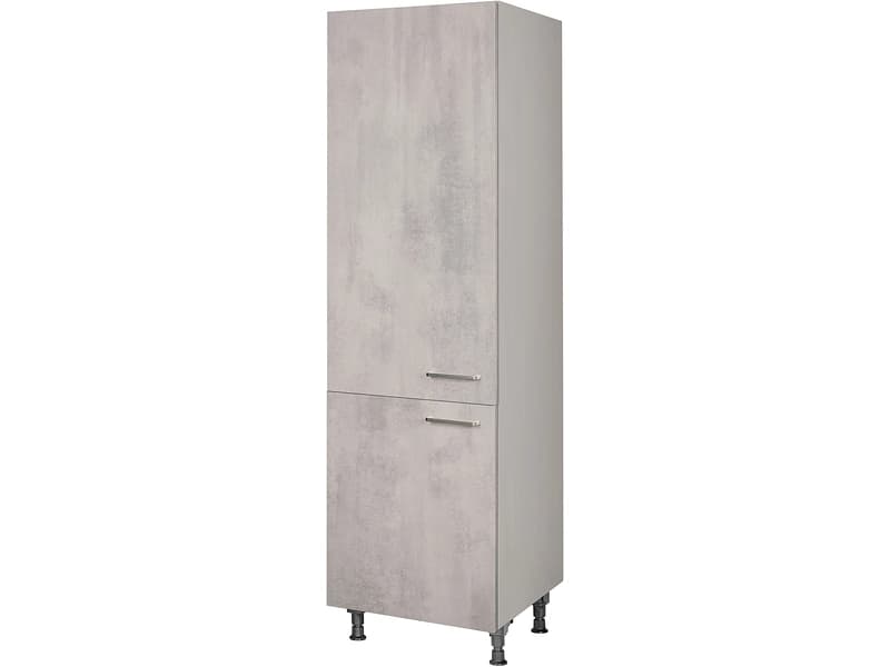 MODUSET Küchenhochschrank RIVA 60x58x217cm beton grau