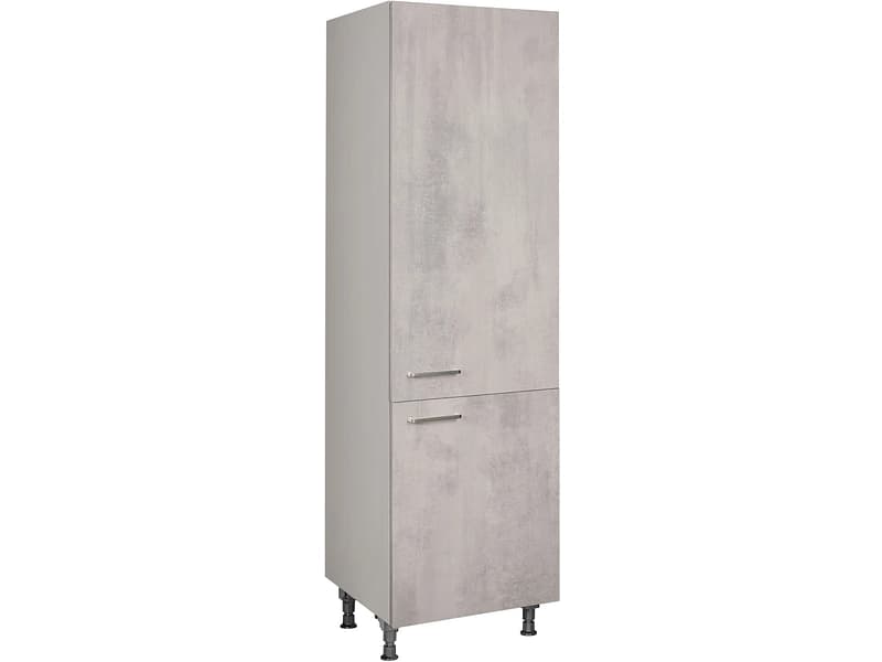 MODUSET Küchenhochschrank RIVA 60x58x217cm beton grau