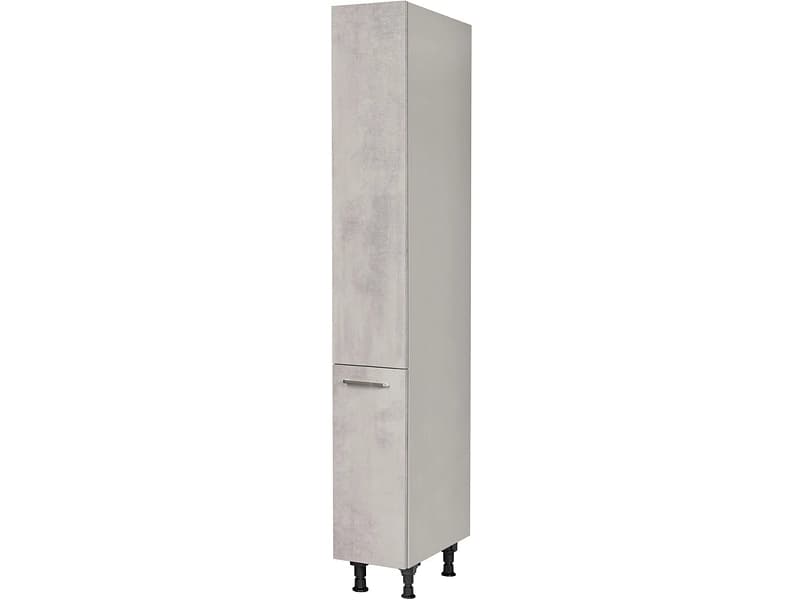 MODUSET Küchenhochschrank RIVA 30x58x217cm beton grau