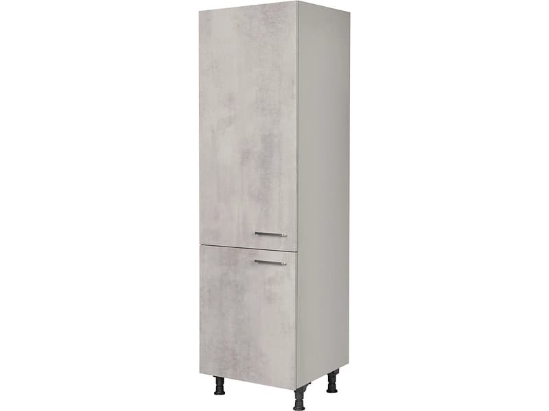 MODUSET Kühlschrank-Hochschrank RIVA 60x58x217cm beton grau
