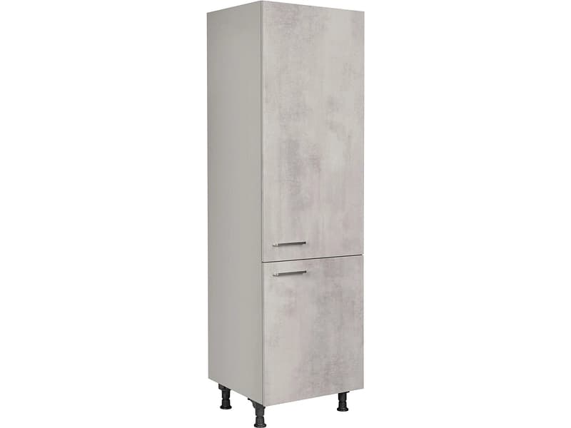 MODUSET Kühlschrank-Hochschrank RIVA 60x58x217cm beton grau
