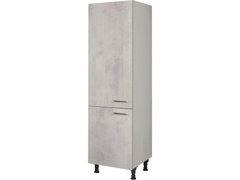 MODUSET Kühlschrank-Hochschrank RIVA 60x58x217cm beton grau