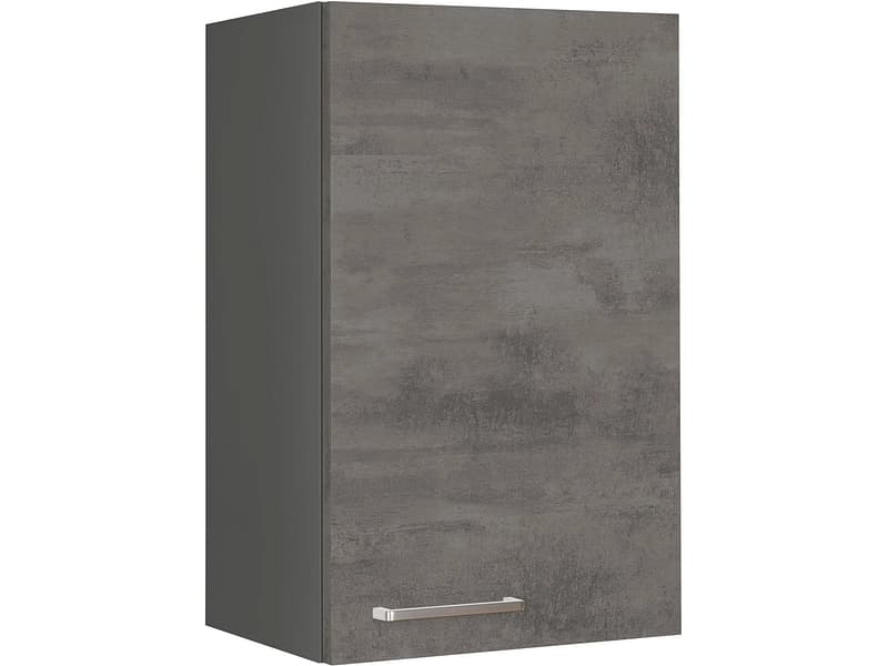 MODUSET Küchenoberschrank RIVA 45x37x72cm beton schiefergrau