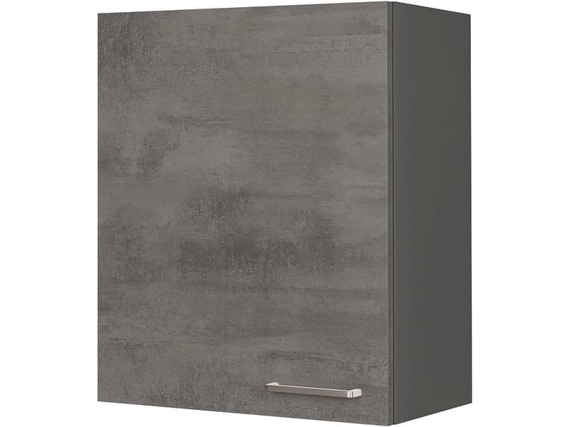 MODUSET Küchenoberschrank RIVA 60x37x72cm beton schiefergrau