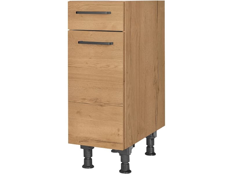 MODUSET Küchenunterschrank STRUCTURA 30x58x87cm sierra eiche