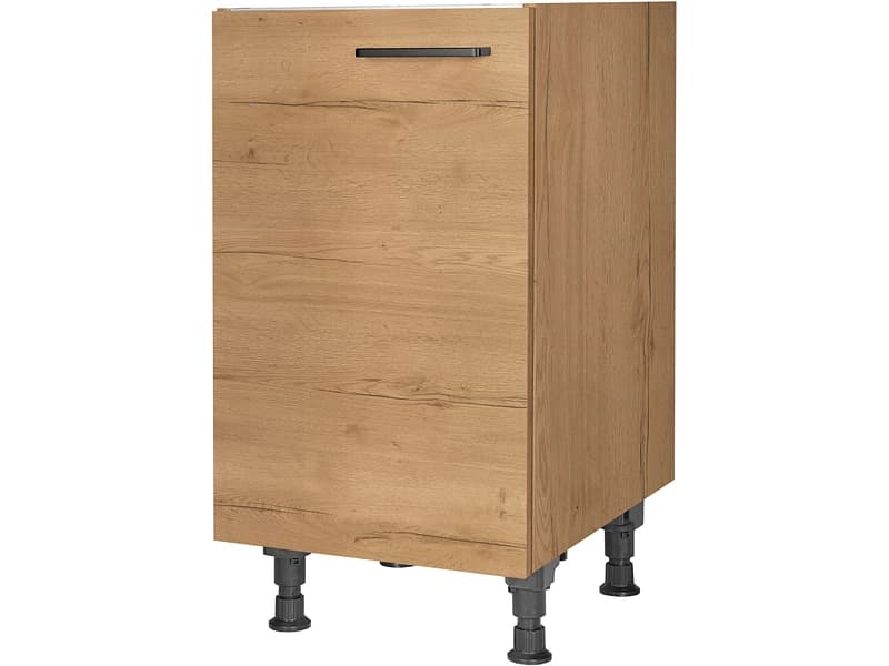 MODUSET Spülenunterschrank STRUCTURA 45x58x87cm sierra eiche