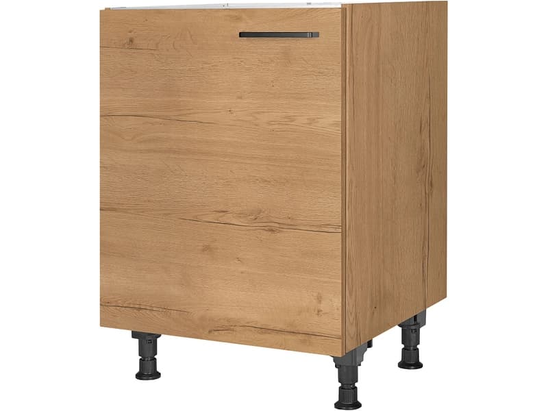 MODUSET Spülenunterschrank STRUCTURA 60x58x87cm sierra eiche