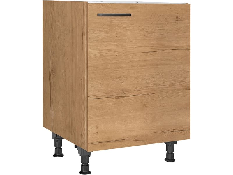 MODUSET Spülenunterschrank STRUCTURA 60x58x87cm sierra eiche