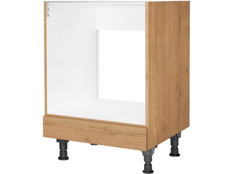 MODUSET Backofenunterschrank STRUCTURA 60x58x87cm sierra eiche