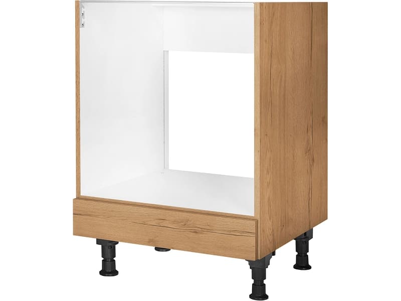 MODUSET Backofenunterschrank STRUCTURA 60x58x87cm sierra eiche