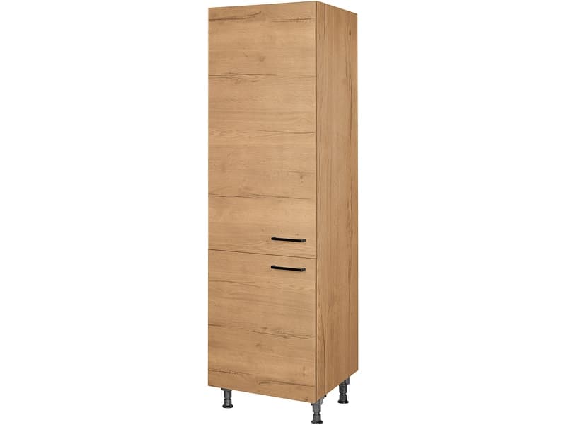MODUSET Küchenhochschrank STRUCTURA 60x58x217cm sierra eiche