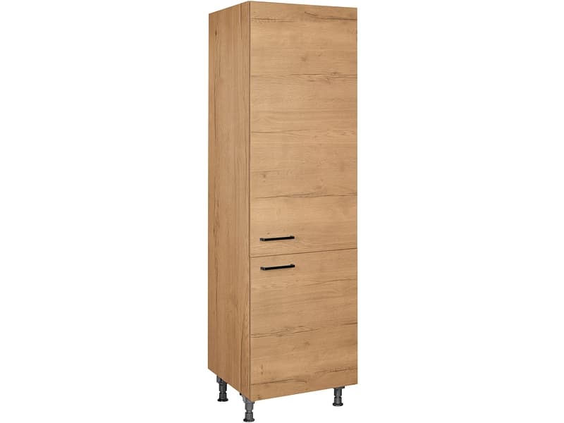 MODUSET Küchenhochschrank STRUCTURA 60x58x217cm sierra eiche