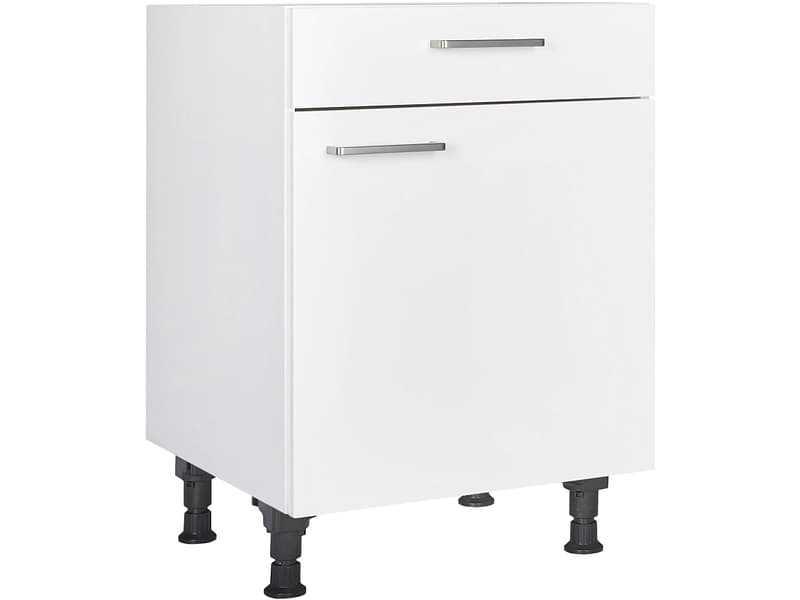 MODUSET Küchenunterschrank TOUCH 60x58x87cm alpinweiß