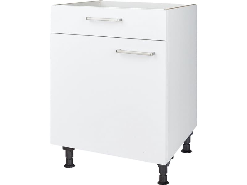 MODUSET Küchenunterschrank TOUCH 60x58x87cm alpinweiß