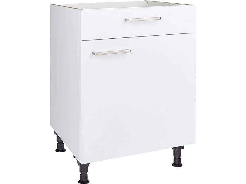 MODUSET Küchenunterschrank TOUCH 60x58x87cm alpinweiß