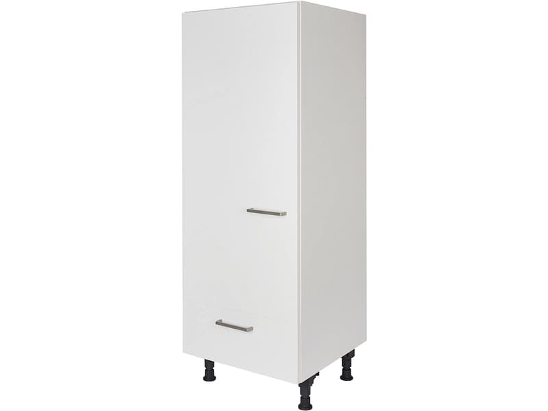 MODUSET Kühlschrank-Hochschrank TOUCH 60x58x166cm alpinweiß