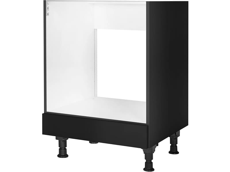 MODUSET Backofenunterschrank TOUCH 60x58x87cm schwarz