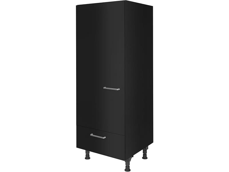 MODUSET Kühlschrank-Hochschrank TOUCH 60x58x166cm schwarz