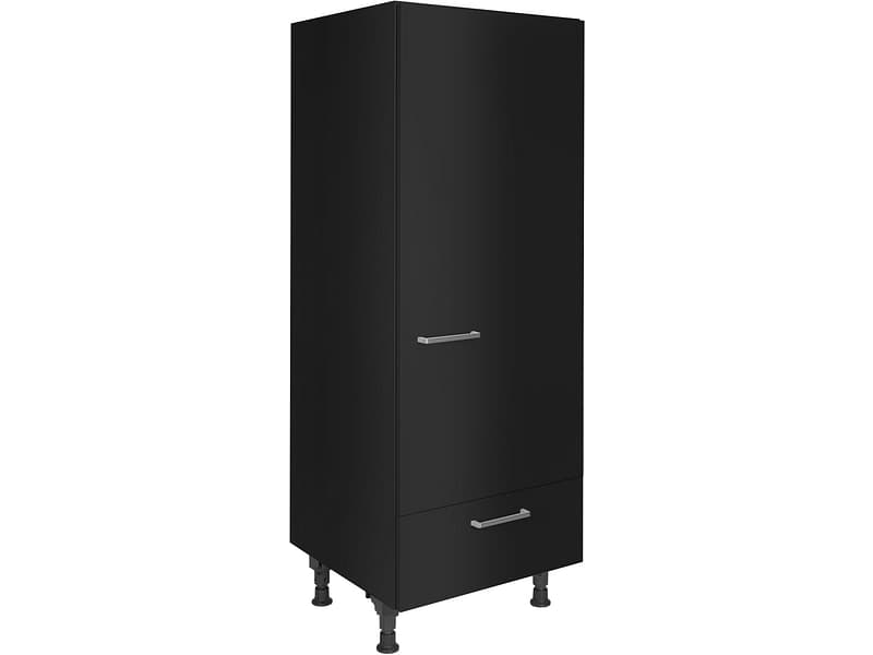 MODUSET Kühlschrank-Hochschrank TOUCH 60x58x166cm schwarz