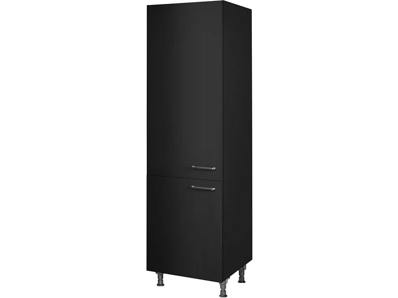 MODUSET Küchenhochschrank TOUCH 60x58x217cm schwarz