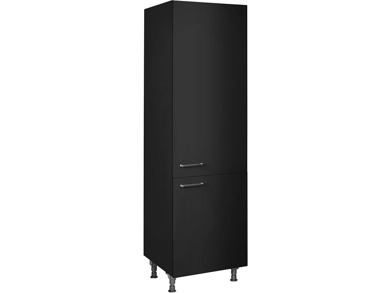 MODUSET Küchenhochschrank TOUCH 60x58x217cm schwarz
