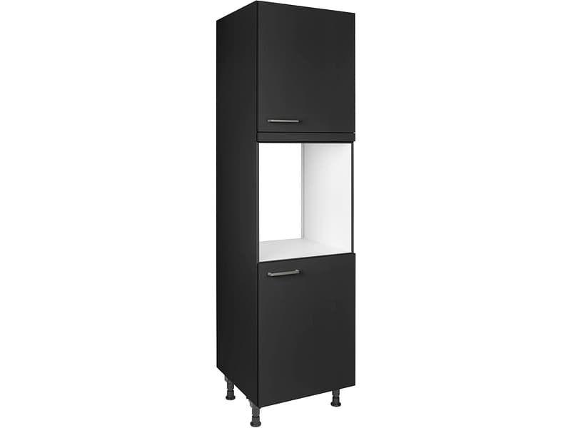 MODUSET Backofen-Hochschrank TOUCH 60x58x217cm schwarz