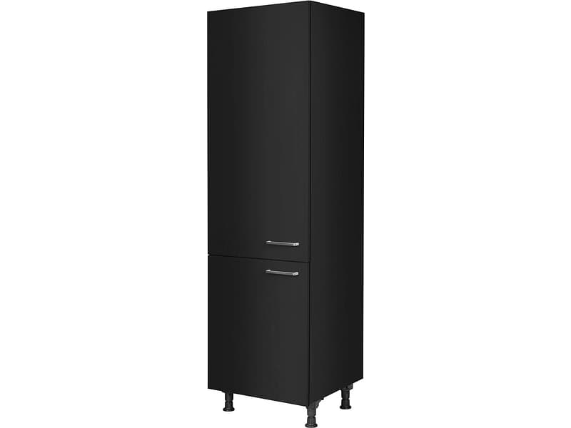 MODUSET Kühlschrank-Hochschrank TOUCH 60x58x217cm schwarz